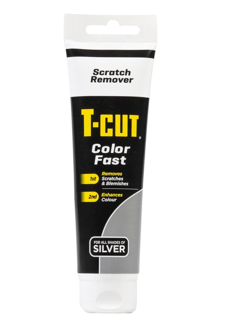 T-Cut Color Fast Silver Car Wax Polish Scratch Remover Color Enhancer, 5.3 Oz - Image 1