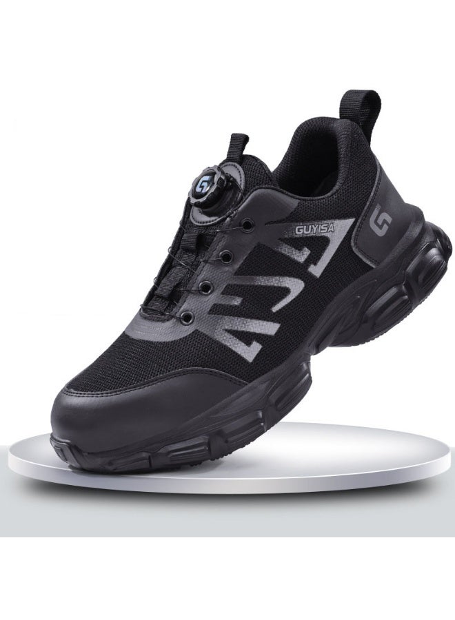 GUYISA Safety Boots Men Work Indestructible Shoes Sneakers Steel Toe Protective Boots Anti-smash Anti-puncture Work Safety Shoes - Image 1