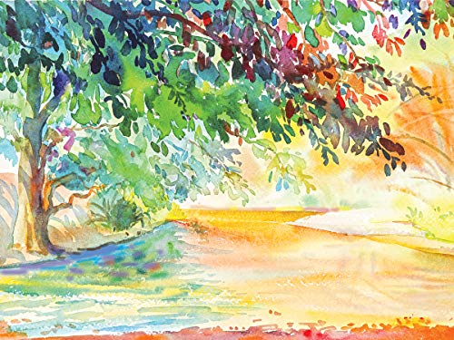UCreate Watercolor Paper, White, Package, 140 lb., 9" x 12", 50 Sheets - Image 2