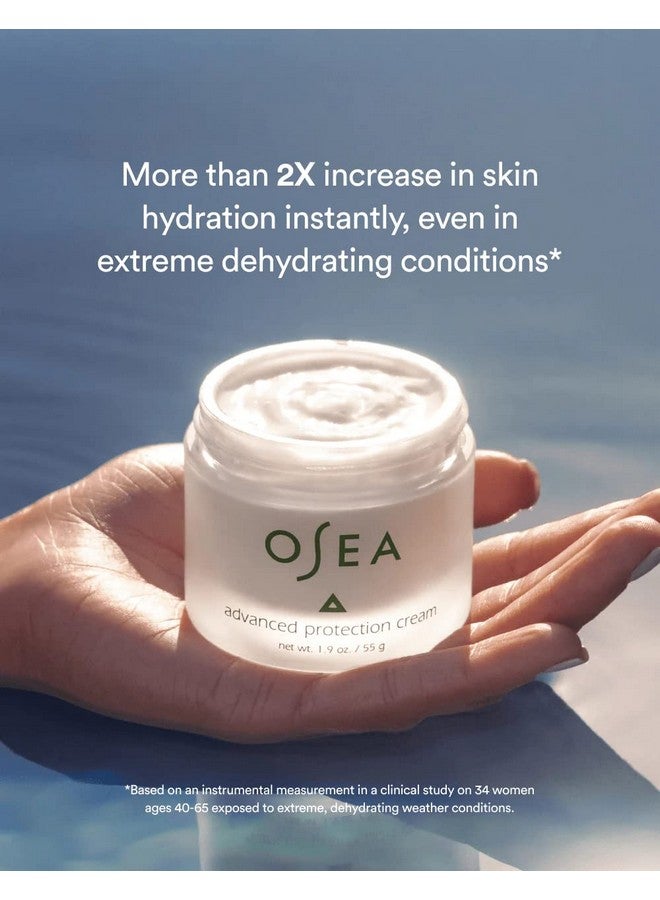OSEA Advanced Protection Face Cream 1oz - Hydrating Face Moisturizer - Clean Beauty with Naturally Derived Bio-Retinol - Vegan & Cruelty-Free - Face Cream for Dry Skin - Seaweed Skincare - Image 5