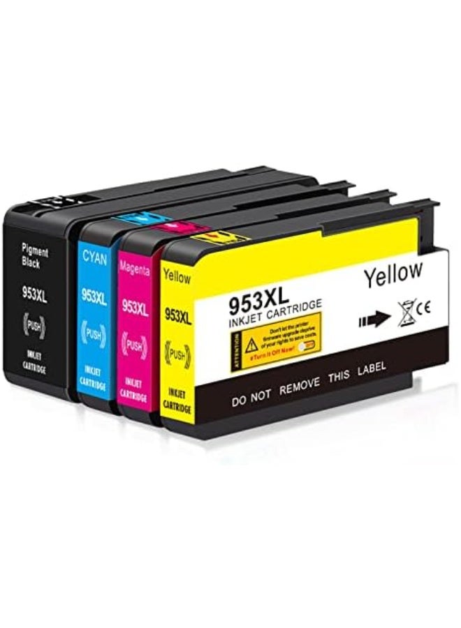 Terabyte خراطيش حبر عالية الإنتاجية 953XL متوافقة مع طابعات HP OfficeJet Pro 7720 7730 7740 8210 8218 8710 8715 8718 8720 - Image 1