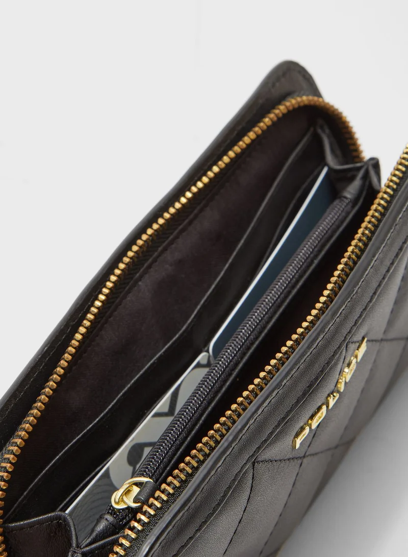 POLICE Gaia Lamb Zip Through Purse