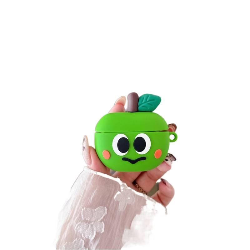 حافظة حماية متوافقة مع سماعات AirPods 1 / 2 مع غطاء صلب باللون ( ) من البلاستيك AirPods 1 2 - Image 3