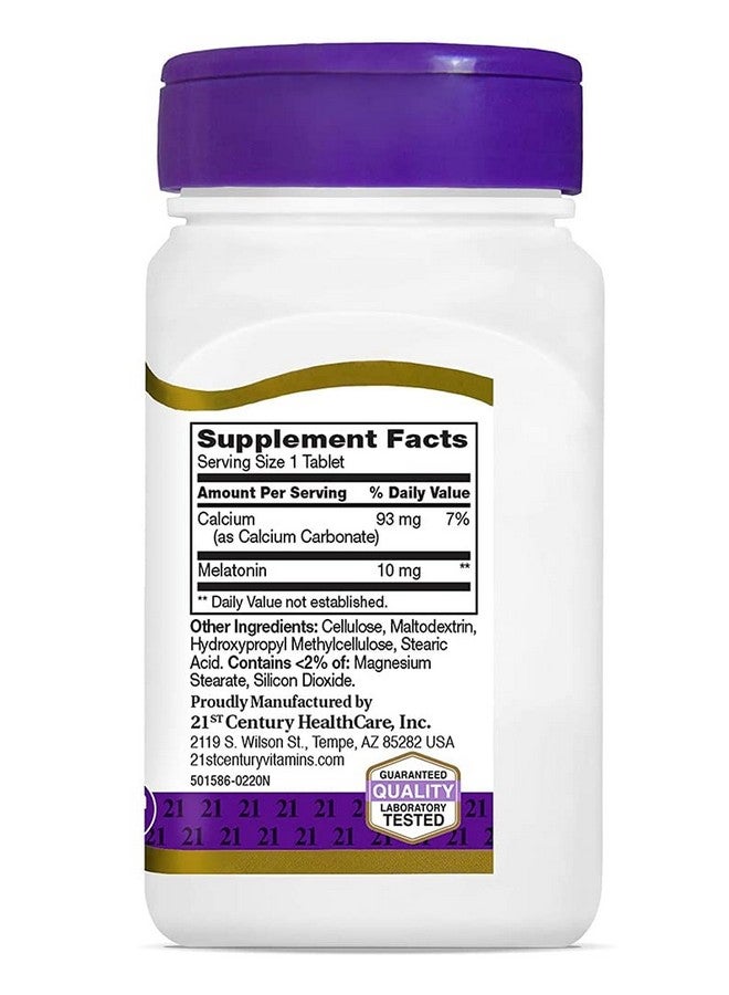 21st CENTURY 21st Century Melatonin 10 Mg Prolonged Release, 120 Count  - Image 4