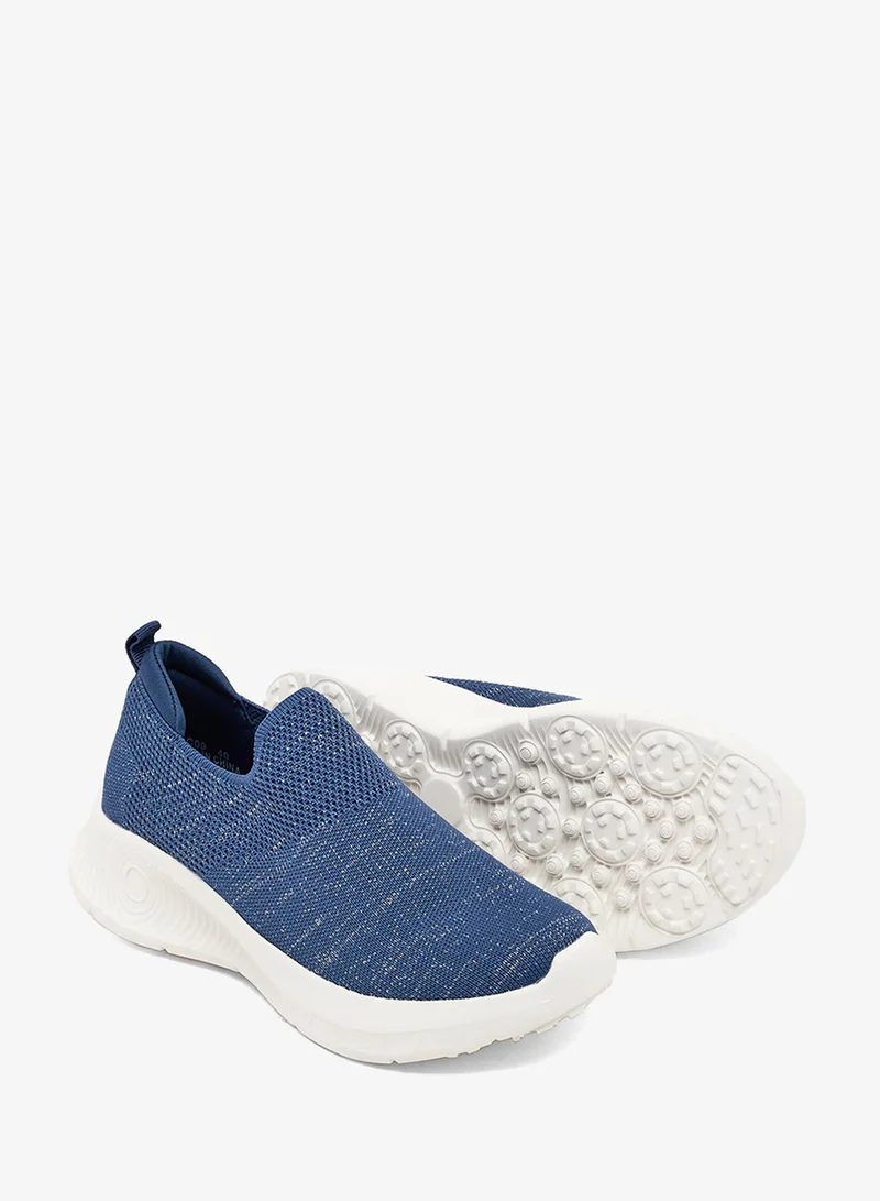 Ginger Navy Cushioned Slip-Ons for Women | Best Price UAE