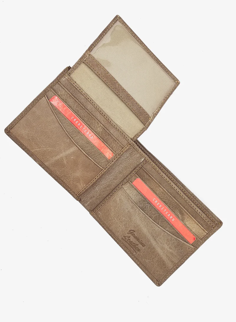 روبرت وود محافظ جلدية قابلة للطي بشعار حصان