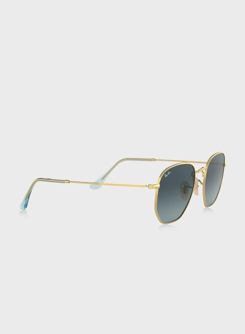 Ray-Ban  0Rb3548N Hexagonal Sunglasses  | Best Price UAE