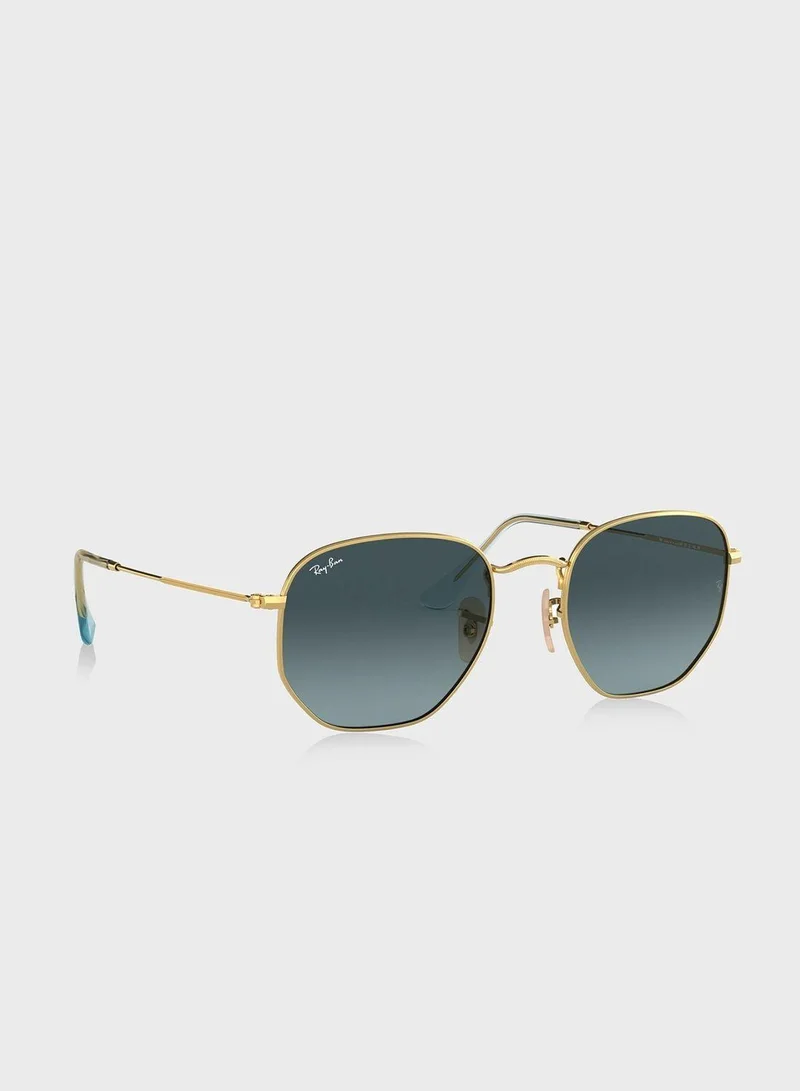 Ray-Ban  0Rb3548N Hexagonal Sunglasses  | Best Price UAE