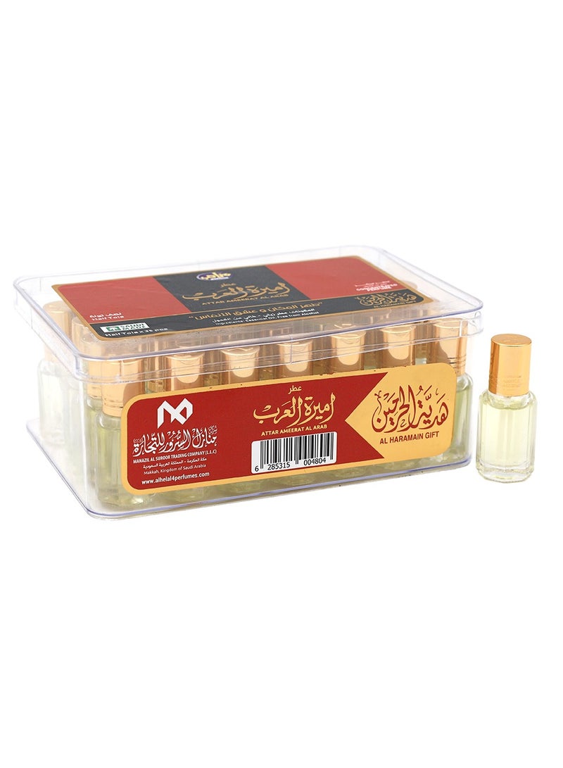 MARAHIB Attar Ameerat Al Arab Perfume Oil Half Tola 35 PCS
