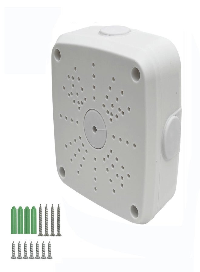 NVRTTRR Plastic Junction Box,Rainproof Dustproof, Junction Box, Universal Electrical Enclosure, Outdoor and Indoor Usage Project Box Security Camera Bracket (115 * 115 * 50mm-3Pack) - Image 2