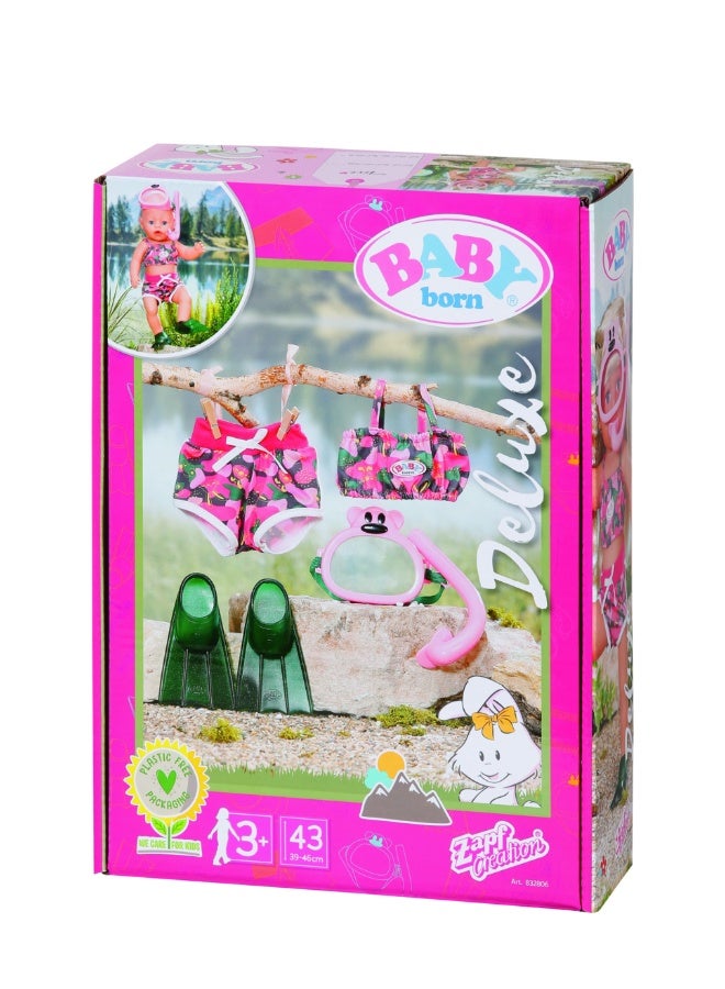 Baby Born Deluxe Weekend Snorkeling Set, Fits Dolls up to 43cm - Image 4
