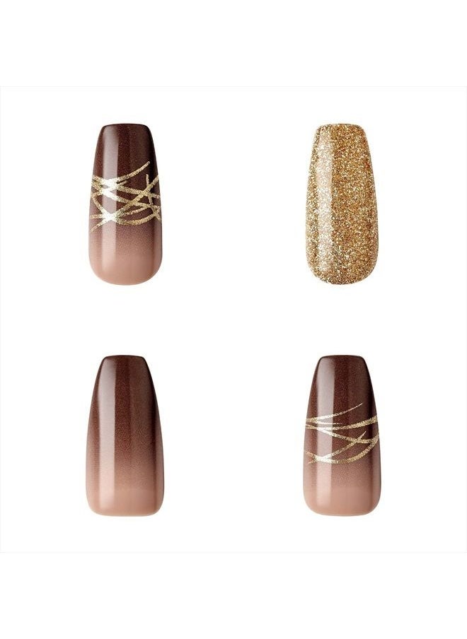 Goldfinger Gold Finger Gel Glam Design Nail (GD18)  - Image 2