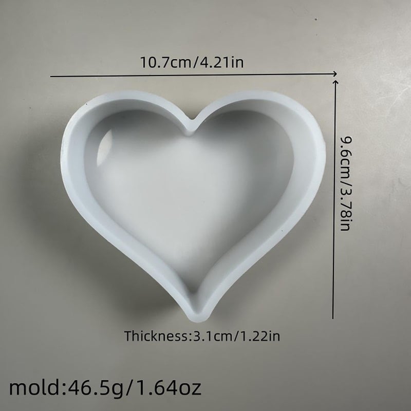 Fuehbur ã€300+ Design Optionalã€‘ Beautiful Heart Shape Freshie Mold, Silicone Epoxy Resin Molds for Car Freshies, Aroma Beads, Soap Candle Pendant Mould-Oven Safe - Image 3