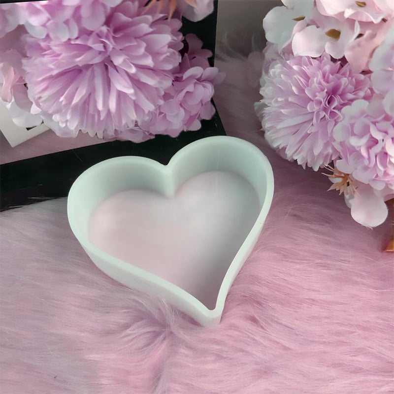 Fuehbur ã€300+ Design Optionalã€‘ Beautiful Heart Shape Freshie Mold, Silicone Epoxy Resin Molds for Car Freshies, Aroma Beads, Soap Candle Pendant Mould-Oven Safe - Image 4