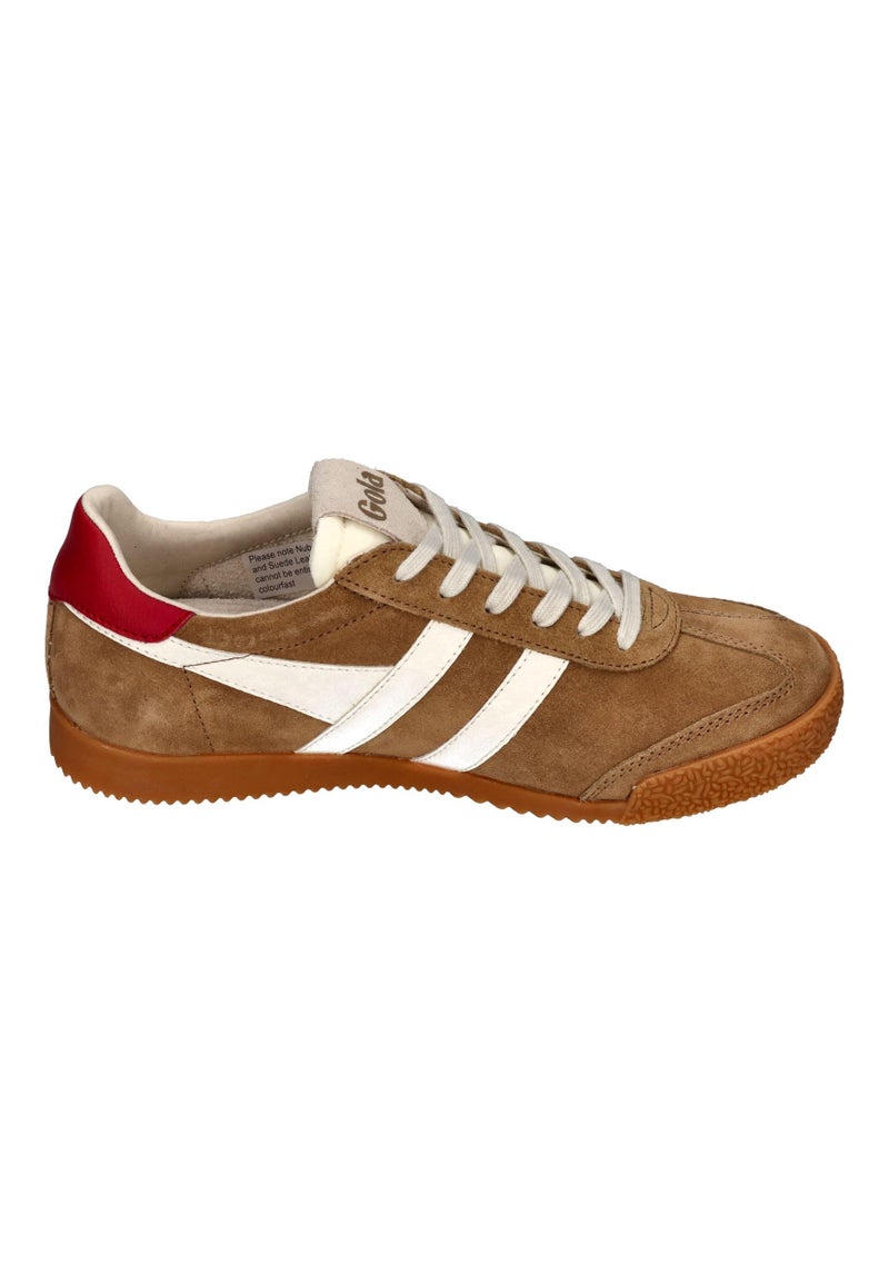 Gola Women's Elan Caramel/Off-White/Deep Red 8 M - Image 4