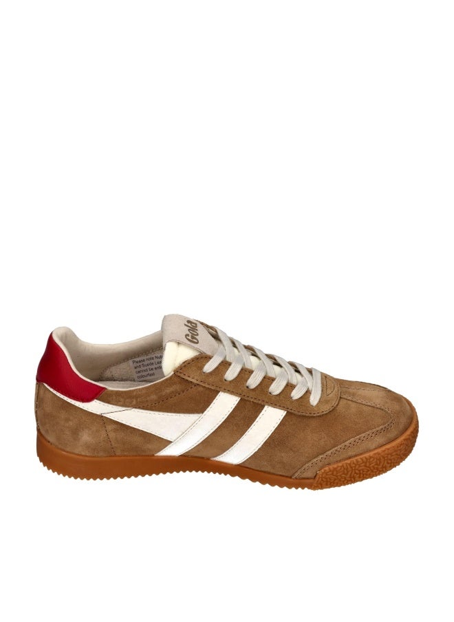 Gola Women's Elan Caramel/Off-White/Deep Red 8 M - Image 1