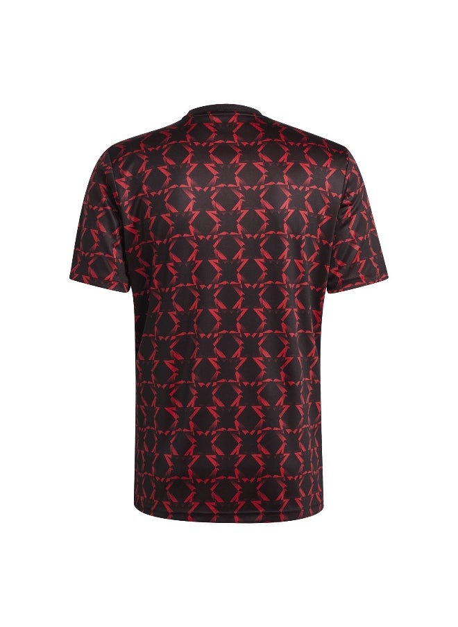 Adidas Adidas Mufc Preshi Black Football Jerseys For Men Xs  - Image 3