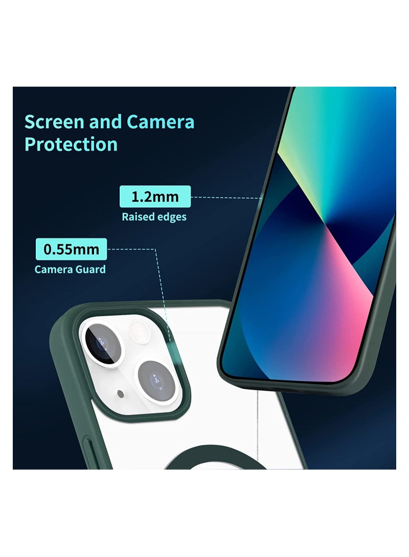 ELTRAZONE iPhone 13 pro max Case Clear Magsafe Slim Cover, Ultra-Thin Shockproof and Anti-Yellow Transparent Protective Cover - Image 2