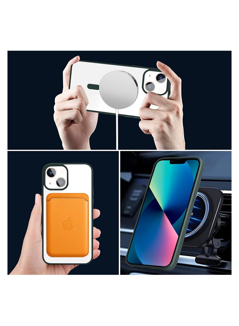 ELTRAZONE iPhone 13 pro max Case Clear Magsafe Slim Cover, Ultra-Thin Shockproof and Anti-Yellow Transparent Protective Cover - Image 5