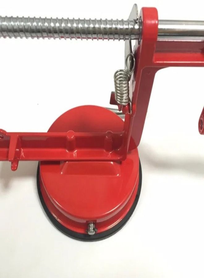 Potato Slicer And Potato Cutter Red Color Spiral Potato Slicer Red/Sliver - Image 5