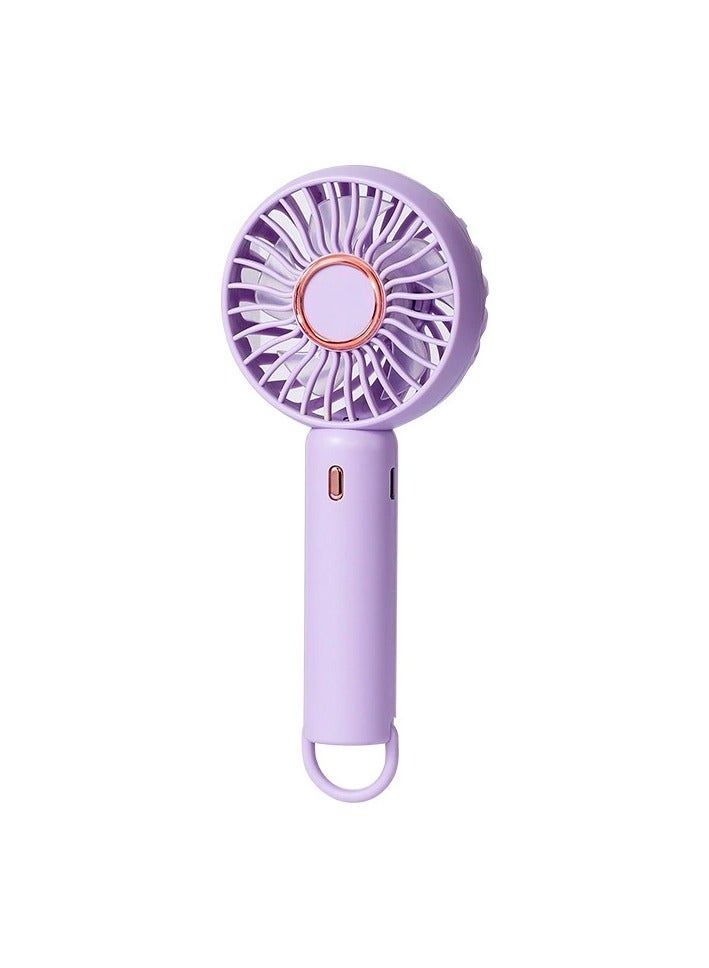 Goolsky Mini USB Rechargeable Handheld Fan – Portable Pocket Fan for Desk/Bedside/Travel & Gifts, Quiet Rechargeable, Personal Cooling - Image 1