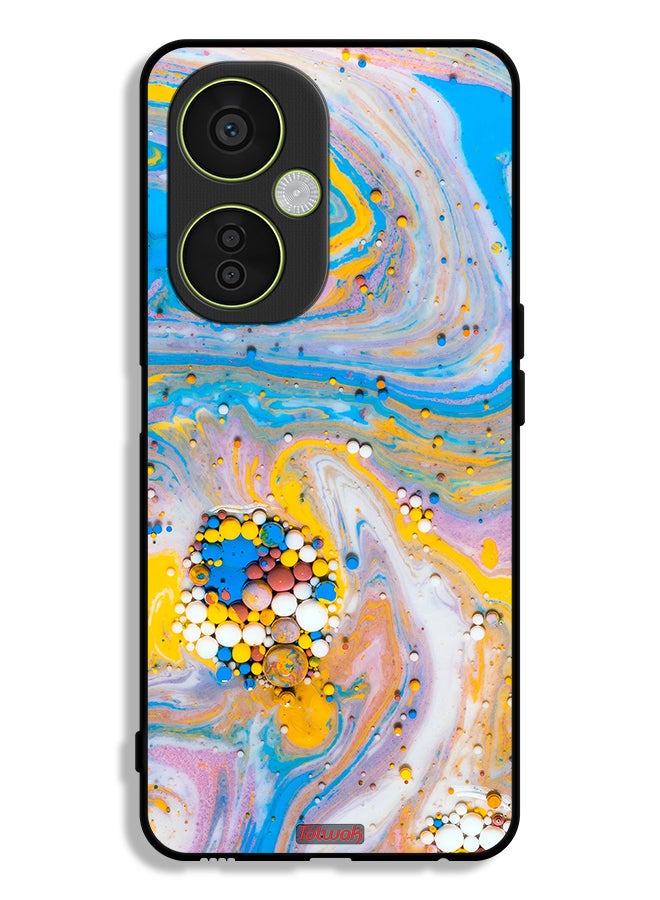Tolwak OnePlus Nord CE 3 Lite Protective Case Cover Gems Colorful Abstraction - Image 1
