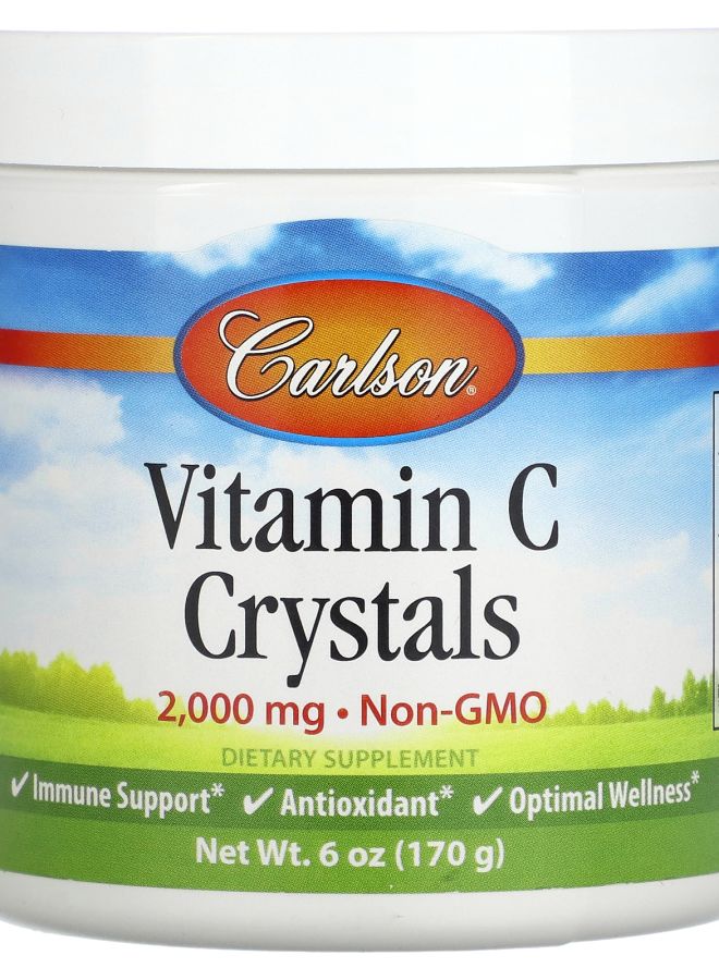 Vitamin C Crystals 2000 mg 6 oz (170 g)
