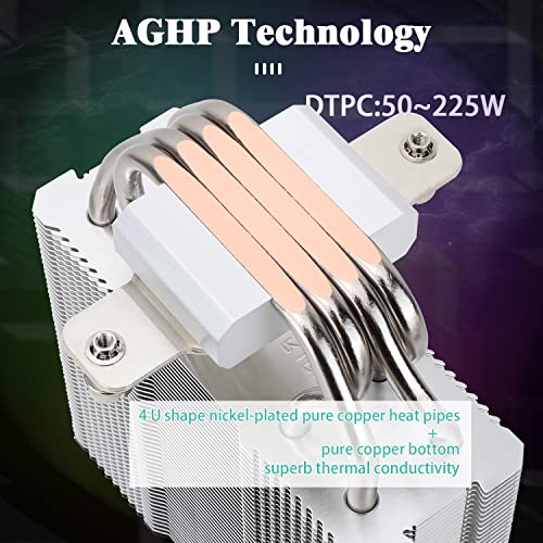 Thermalright Assassin X120 Refined SE ARGB CPU Air Cooler, 4 Heat pipes, TL-C12C-S PWM Fan, Aluminium Heatsink Cover, AGHP Technology, for AMD AM4/AM5/Intel LGA 1150/1151/1155/1851/1200/1700 (SE ARGB) - Image 2