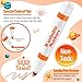 Janlaugh 24 Pcs Washable Markers Bulk Broad Line Markers Coloring Conical Tip Large pens for Kids art projects Teachers Students Toddlers Party Favors Classrooms DonationsOrange - Image 4