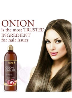 Nourishing Hair Fall Treatment With Real Onion Extract Hair Oil For Unisex - 200 Ml - pzsku/Z73808E8309DB6506BD3DZ/45/_/1715627842/eca96409-db0d-472e-b4c2-fd8cf8ae9852