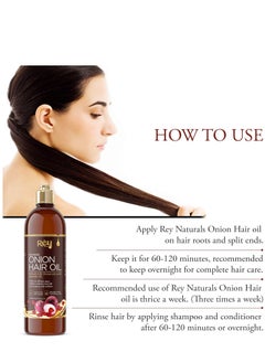 Nourishing Hair Fall Treatment With Real Onion Extract Hair Oil For Unisex - 200 Ml - pzsku/Z73808E8309DB6506BD3DZ/45/_/1715627862/e0f94ee5-a9fc-432d-b872-5e8da213fa6e