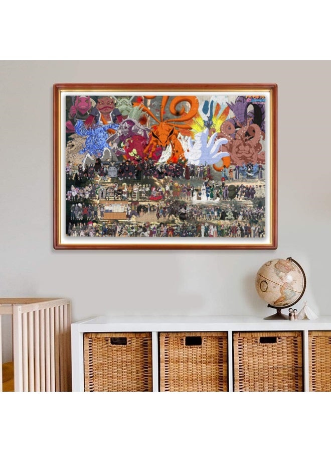 1000 قطعة من اللغز المطبوعة بالألوان مخصصة للأطفال والبالغين، مناسبة للاستخدام على الطاولة - Image 2