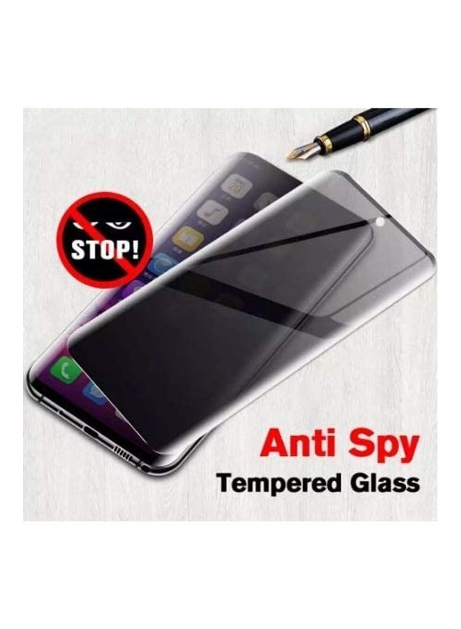 ICS 2-Piece Tempered Glass Screen Protector For Samsung Galaxy S21 Ultra 5G Clear/Black - Image 2