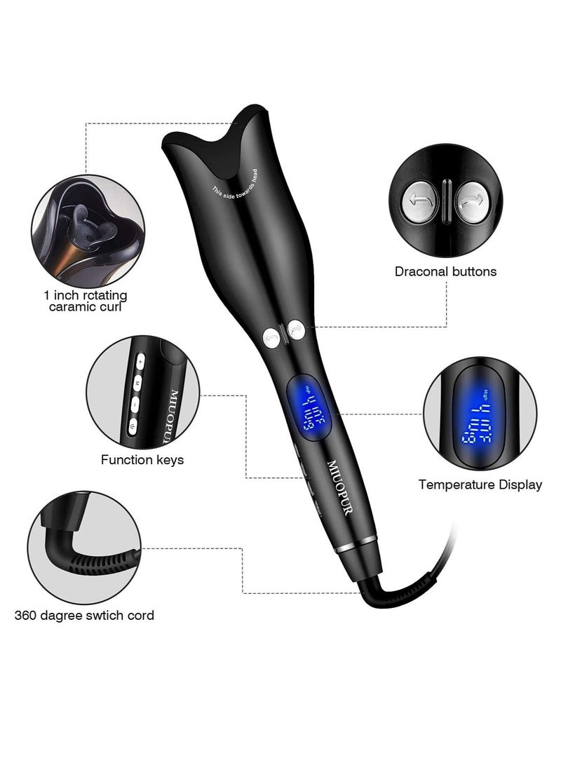 ELTRAZONE Multi-Automatic Hair Curler Hair Curling Iron LCD Ceramic Rotating Hair Waver Magic Curling Wand Irons Hair Styling Tools - Image 4