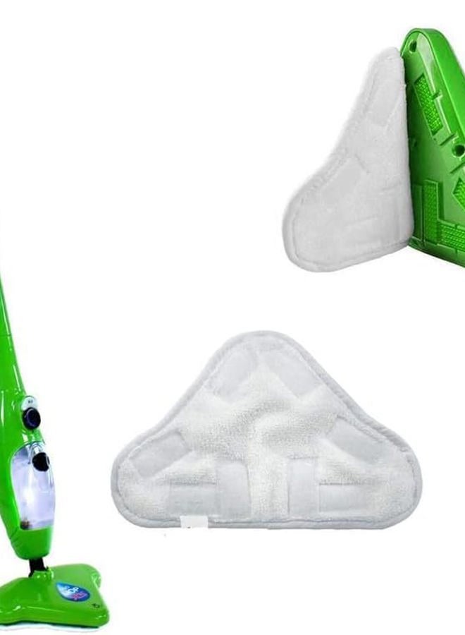 Unikstone 6Pcs Steam Mop Pads,Reusable Washable Microfiber Steamer Cleaning Pads Replacement Pads Accessories for Steamboy X5 H2O H20 S302 S001 SKG 1500W Steam Mop - Image 3