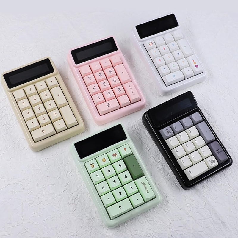 KM17 Pink Mechanical Numeric Keypad 17 Keys Hot Swappable Numpad Keyboard For Efficient Data Entry - Image 4