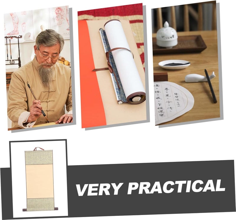 DOITOOL 1pc Versatile Writing Painting Paper Chinese Style Art Wall Scroll Paper - Image 4