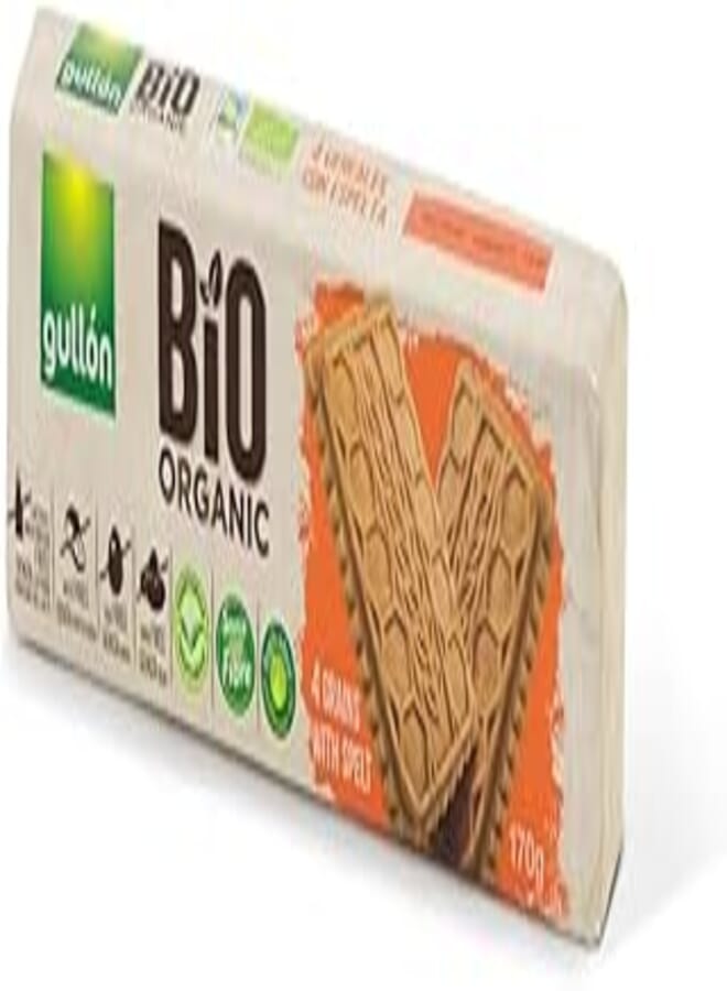 Gullon Bio Organic 4 Gains with Spelt Biscuits 170 g