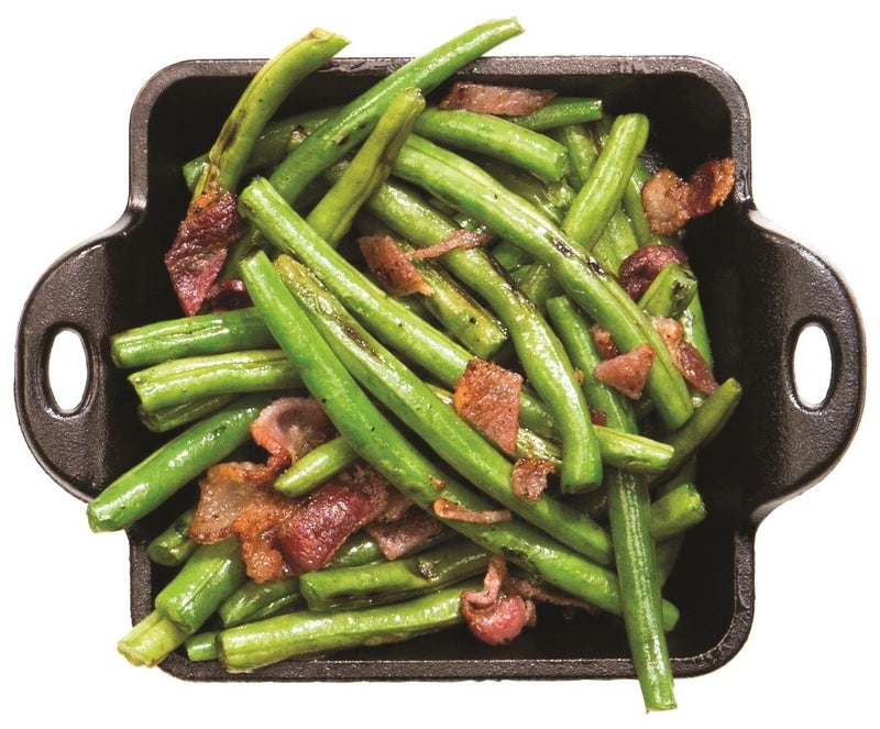 Lodge Heat Enhanced And Seasoned Cast Iron Mini Server  Square  10-Ounce - Image 3