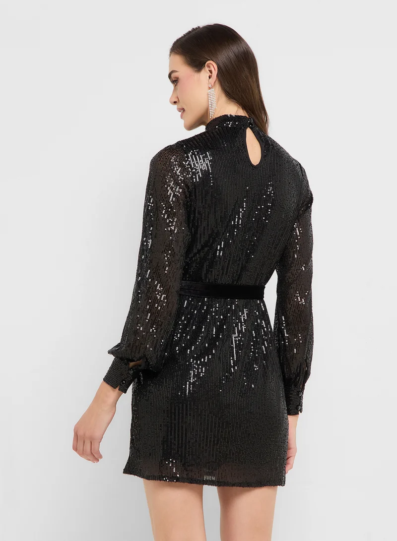 ستايل تشيت Sequin Mini Dress