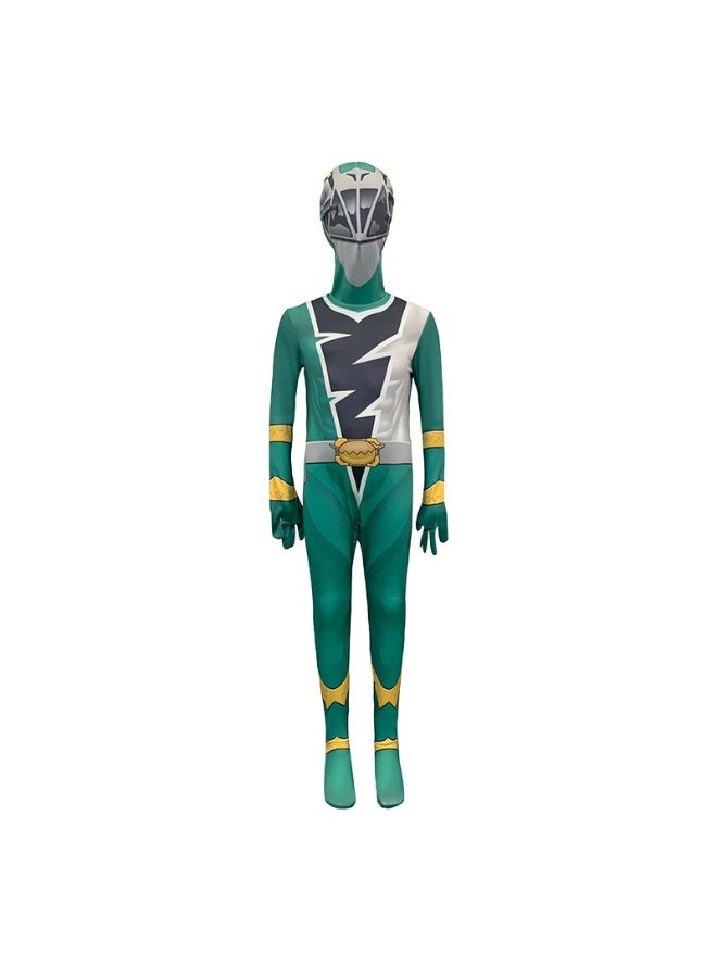 Dinosaur Armor Knights Halloween Cosplay One-Piece Costume - Image 1