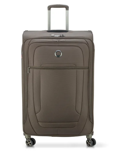 DELSEY Paris Helium DLX 2.0 83cm Softcase 4 Double Wheel Expandable Check-In Luggage Trolley Mocha