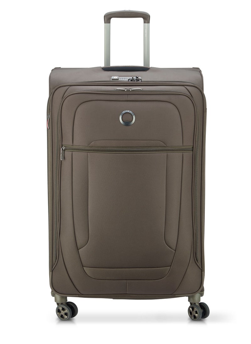 DELSEY Paris - Helium DLX 2.0 83cm Softcase 4 Double Wheel Expandable Check-In Luggage Trolley Mocha - Image 1