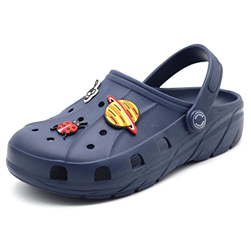 Red Tape Unisex-Child Navy Blue Clogs - 2 UK - Image 5