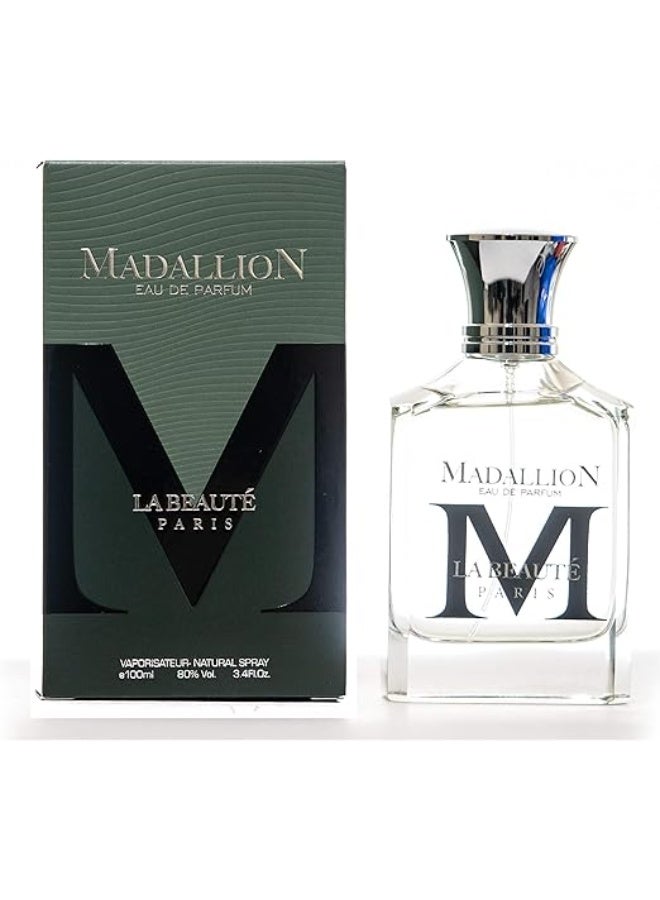 عطر فرنسي فاخر - ماداليون من لا بوتيه - عطر رجالي - ماء عطر، 100 مل، عطر فاخر يدوم طويلاً