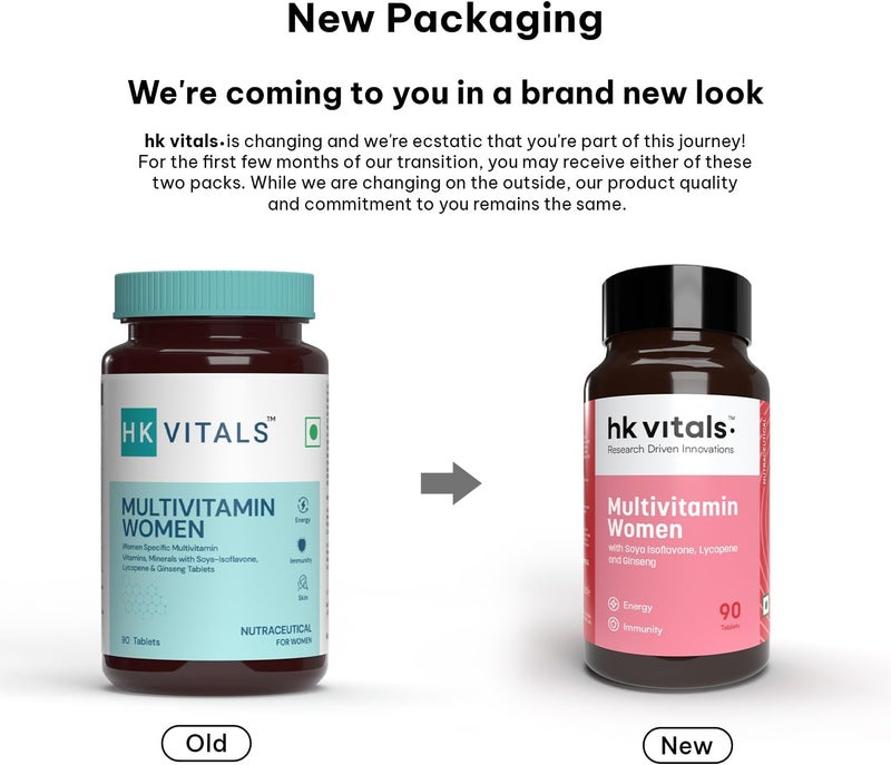 HK Vitals Multivitamin for Women - 90 Tablets - Image 2