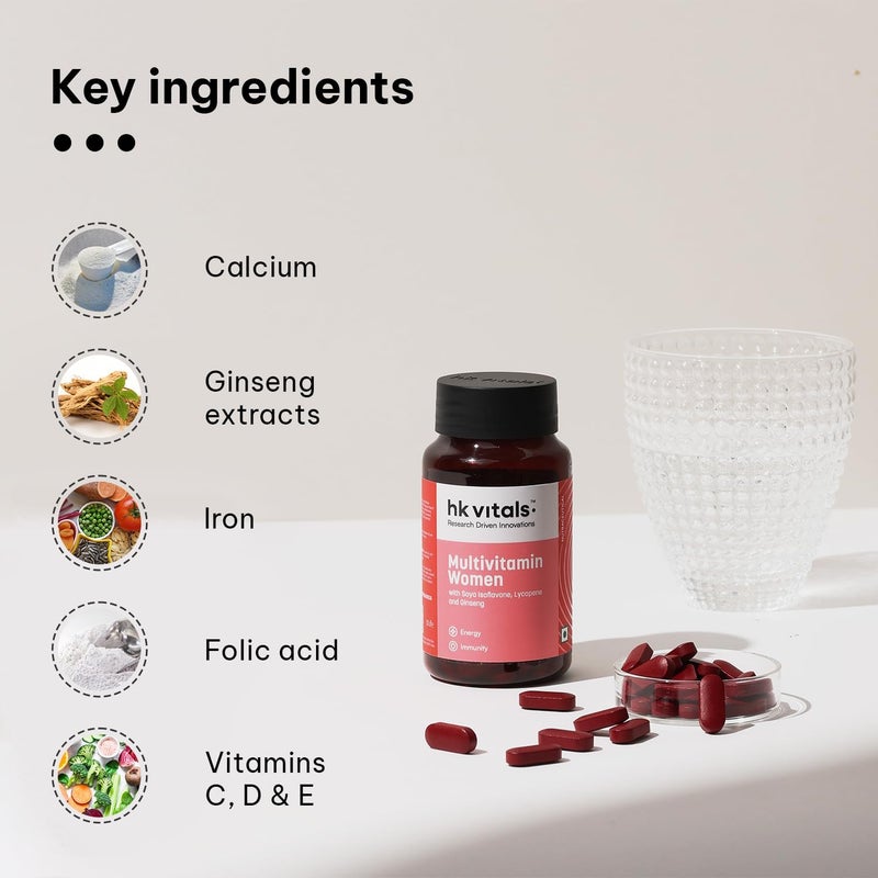 HK Vitals Multivitamin for Women - 90 Tablets - Image 5