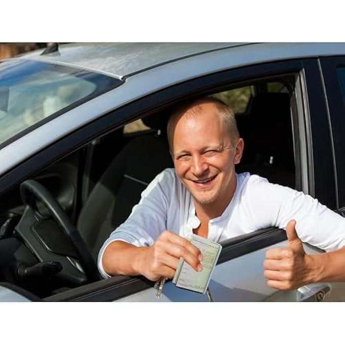 rayihni Vehicle Registration Certificate Cover | Pack of 3 for Car Registration Licence - Transparent Folder Case Made of PVC and Perfect Fit Cover Vehicle Registration Folder Driving Licence Cover - Image 2