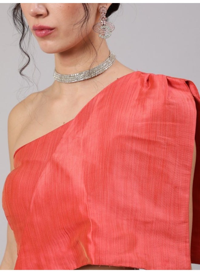 أيه كيه إس طقم ليجنج مطبوع بالزهور متعدد الألوان مع بلوزة - Image 2