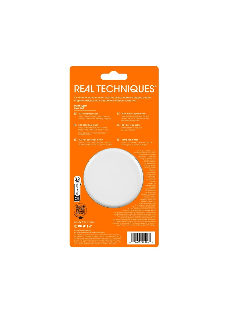 REAL TECHNIQUES Hyper Brights Bold Type Eye Set